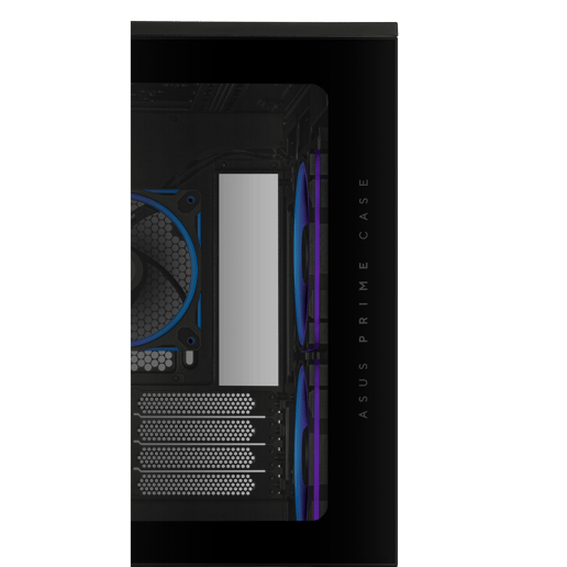 ASUS Prime AP202 ARGB Mid Tower Gaming Case - Black 